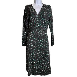 knee length dresses for ladies Sofia Trim Jersey Midi Dress-Navy main image 1
